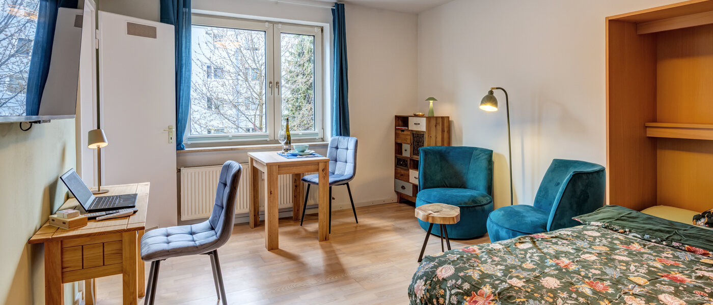 マンション München Schwabing-Nord (zw. Belgrad- & Leopoldstraße) 01 リビングエリア 8072