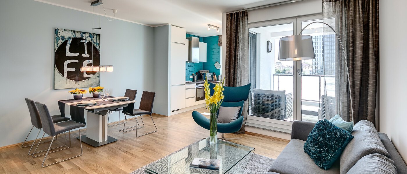 マンション München Nymphenburg 05 リビングルーム 8090