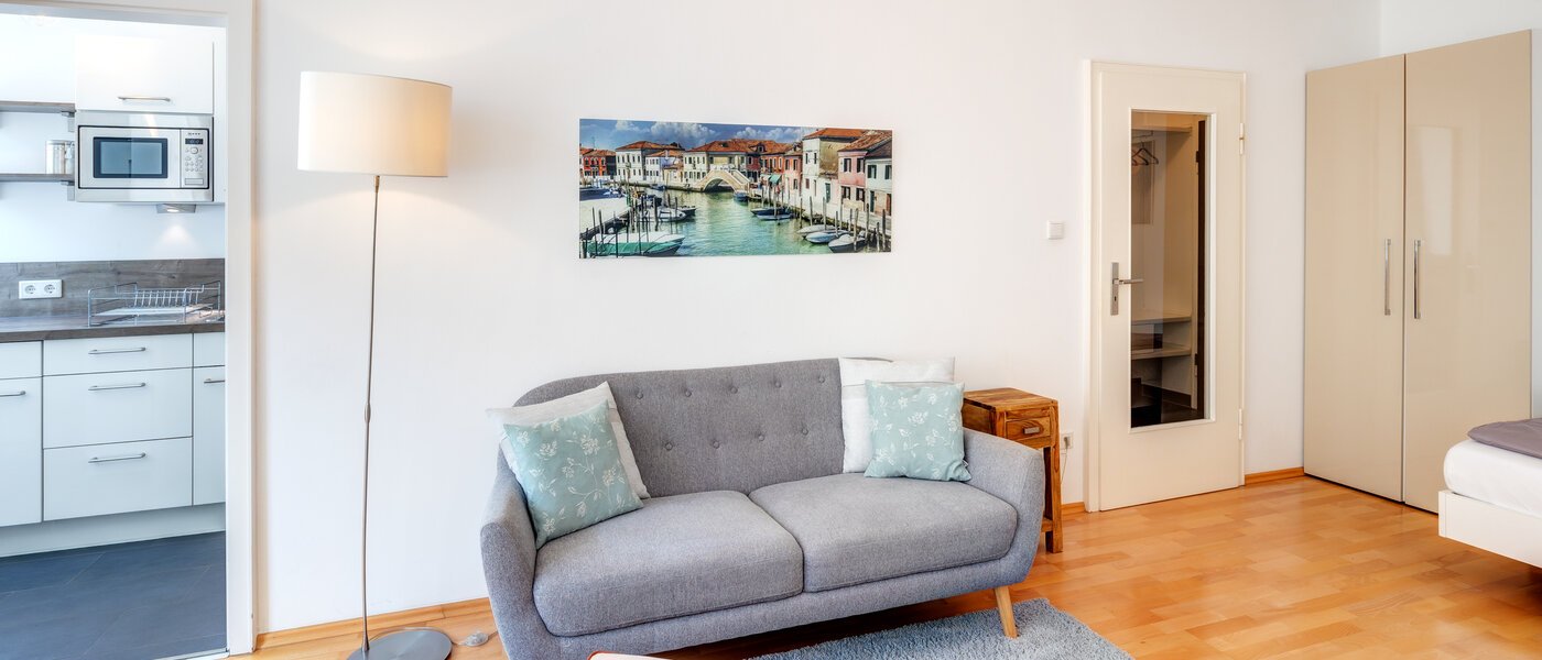 マンション München Untergiesing 02 リビングエリア 8114