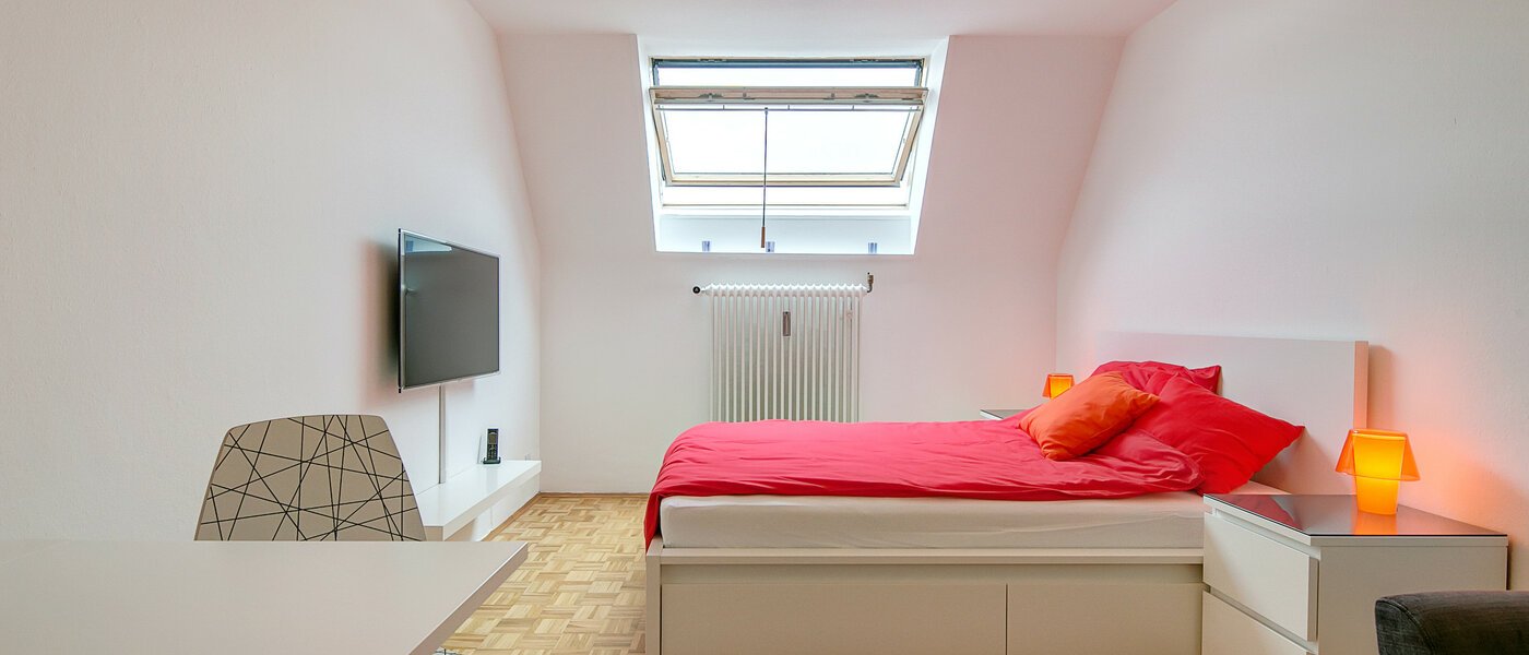 マンション München Schwabing 01 リビングルーム 8131