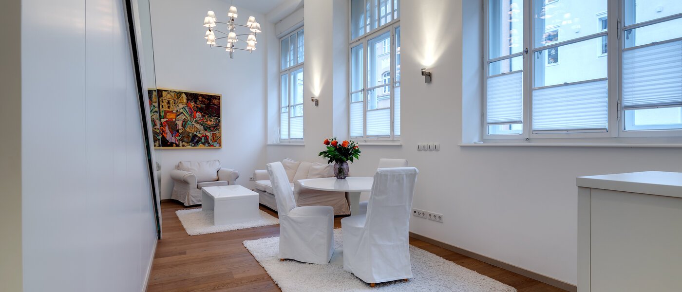 複層住宅 München Maxvorstadt 04 リビングルーム 8163