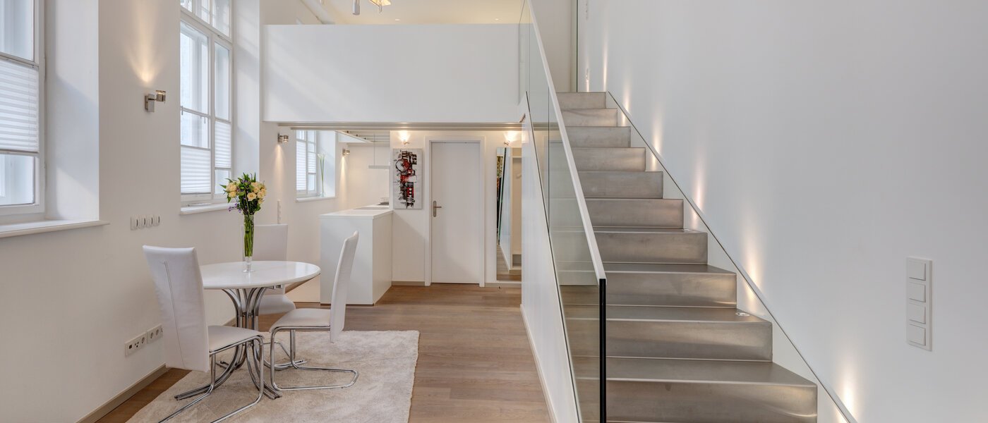 複層住宅 München Maxvorstadt 04 リビングエリア 8163