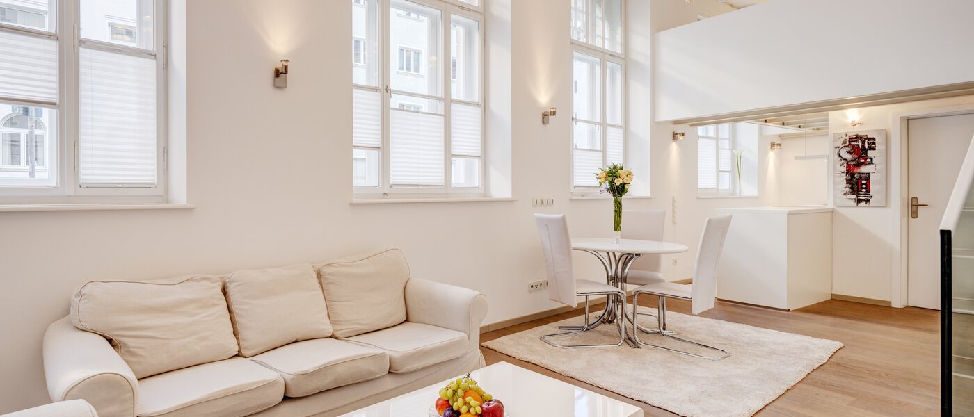 複層住宅 München Maxvorstadt 05 リビングエリア 8163