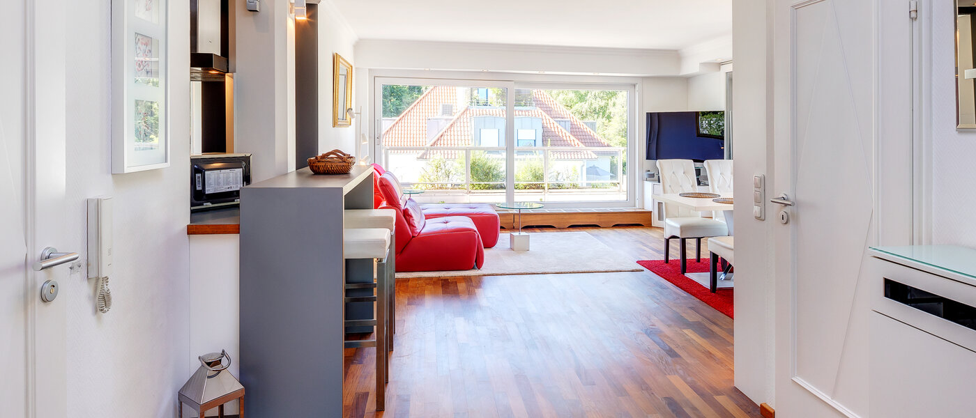 アティック・フラット（屋根裏） München Menterschwaige 03 玄関入り口 8181