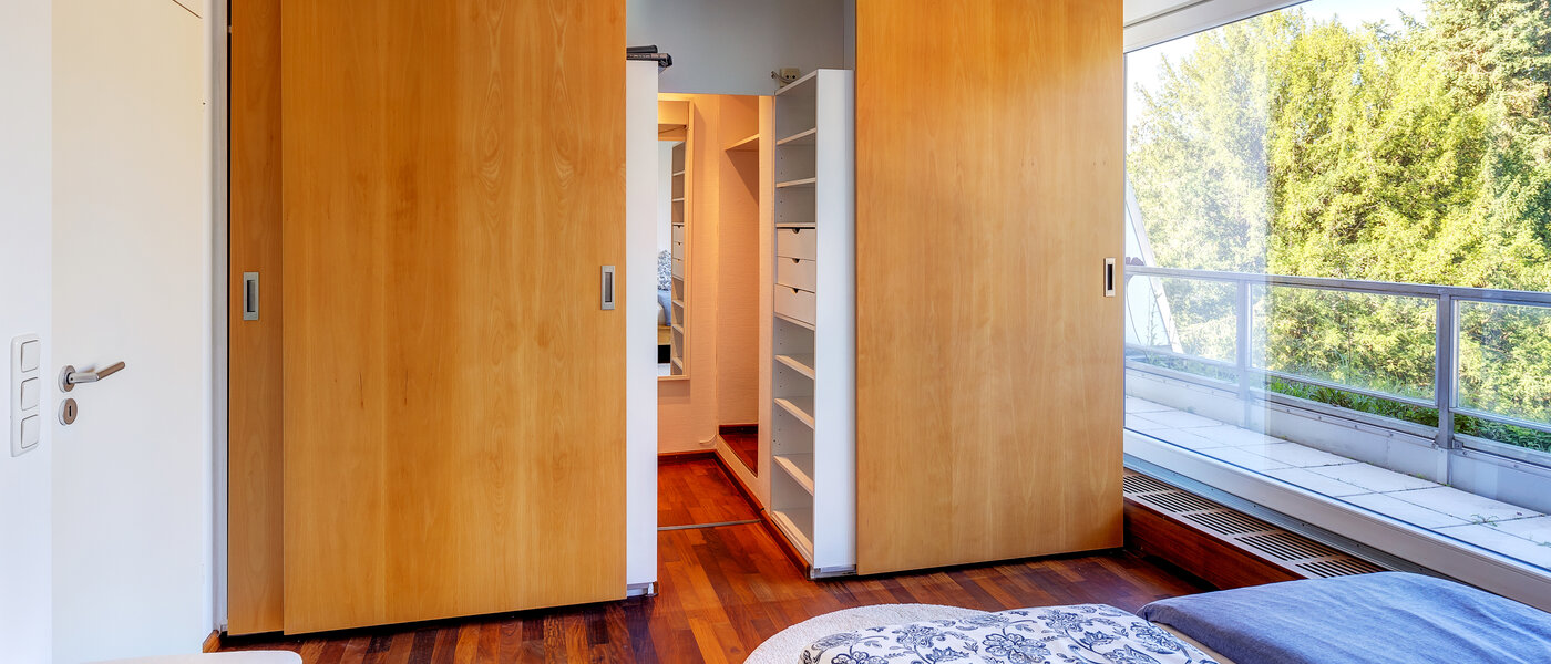 アティック・フラット（屋根裏） München Menterschwaige 03 寝室 8181