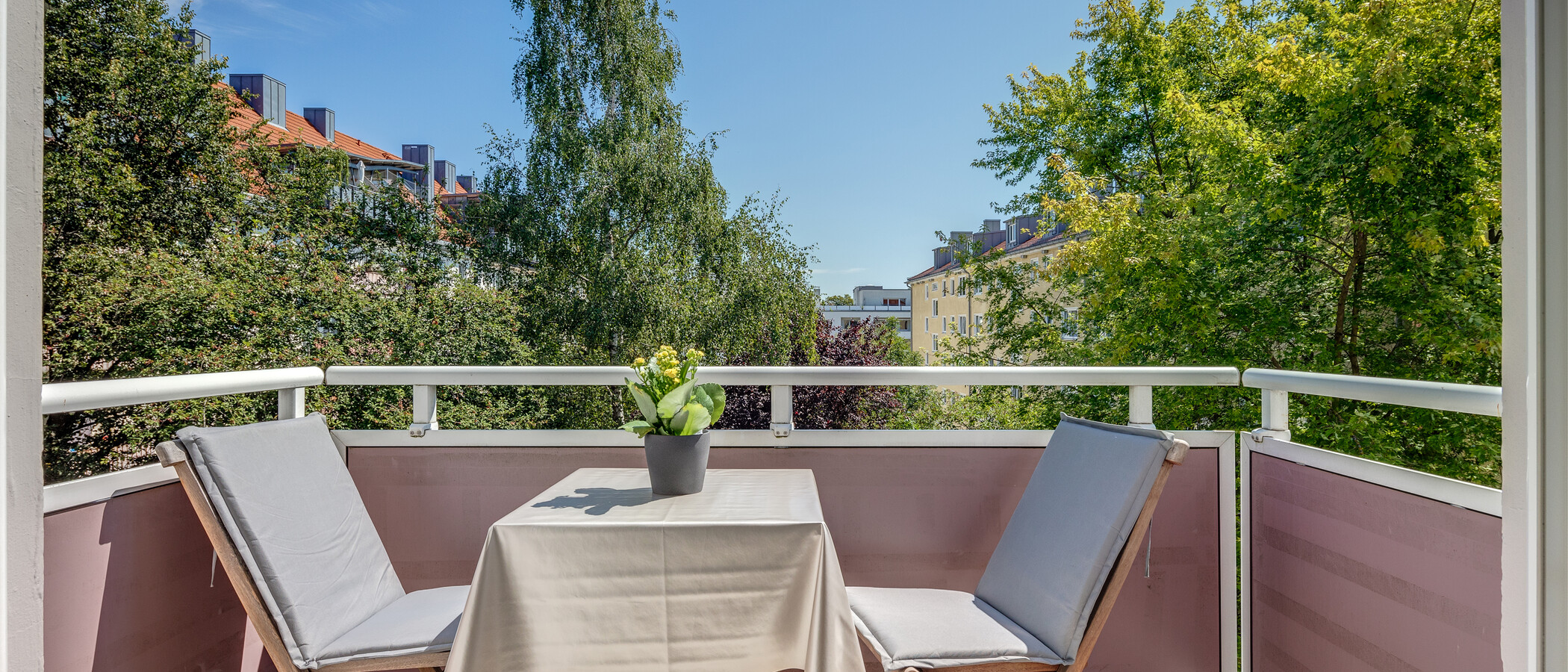 マンション München Schwabing 01 ベランダ 8204