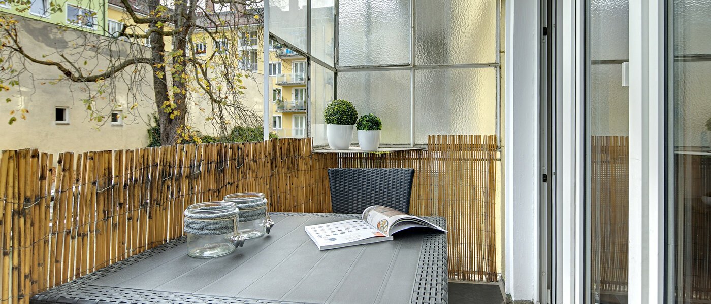 マンション München Maxvorstadt - Universitätsviertel 01 ベランダ 8243