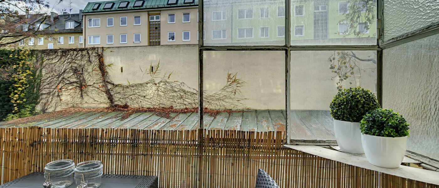 マンション München Maxvorstadt - Universitätsviertel 03 ベランダ 8243