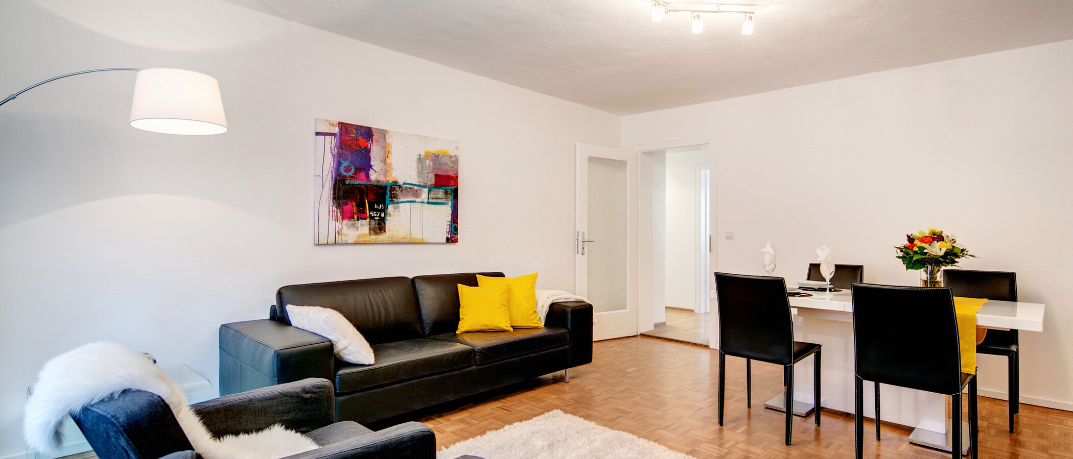 マンション München Lehel 02 リビングルーム 8256