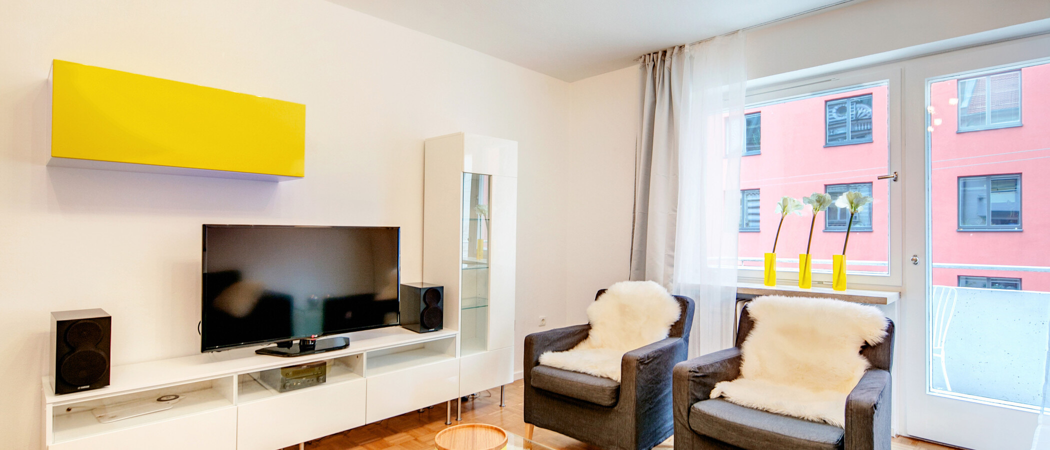 マンション München Lehel 04 リビングルーム 8256