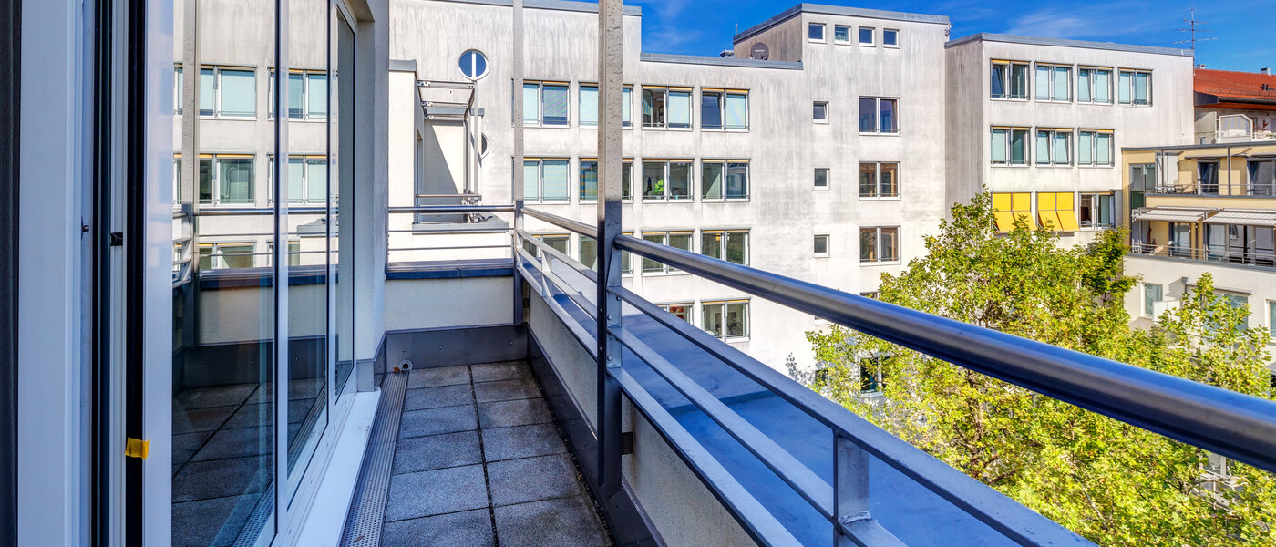 マンション München Maxvorstadt - Universitätsviertel 01 ベランダ 8264