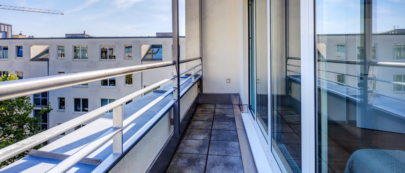 マンション München Maxvorstadt - Universitätsviertel 02 ベランダ 8264