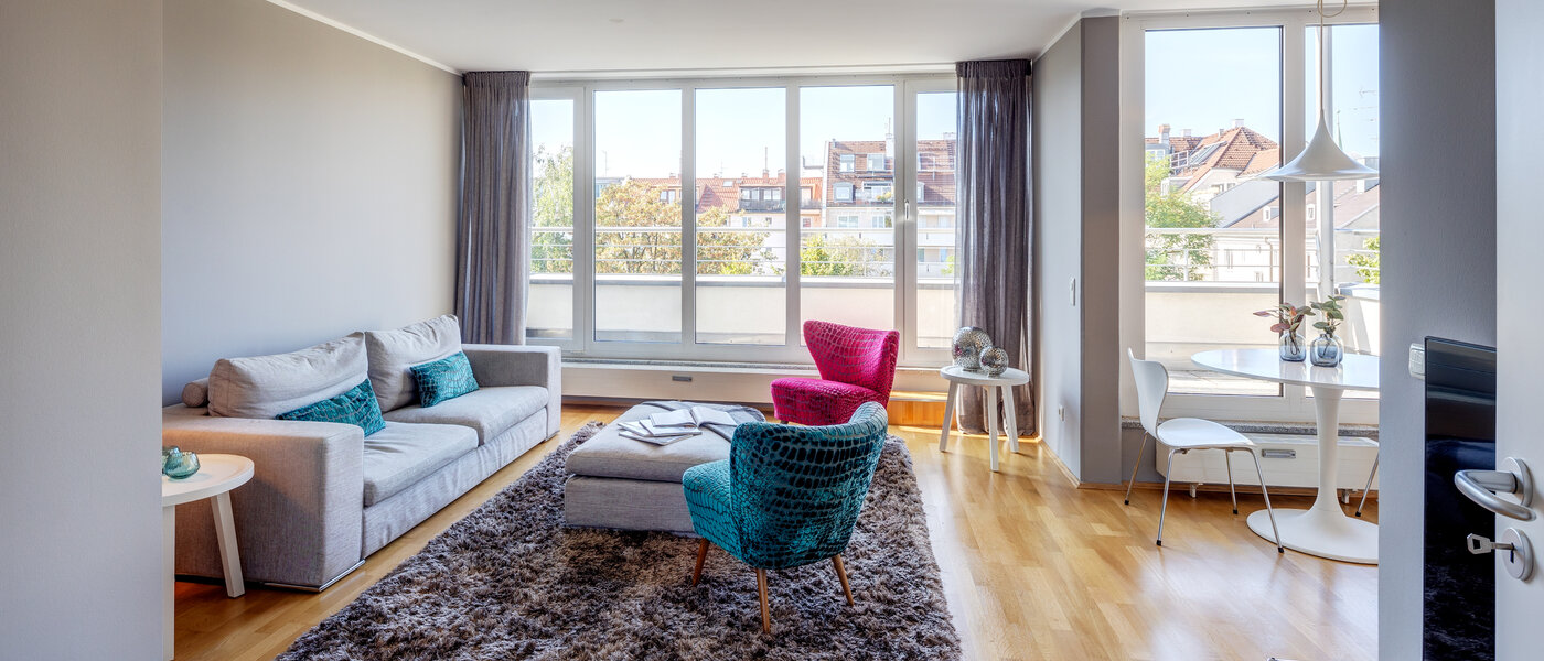 マンション München Maxvorstadt - Universitätsviertel 02 リビングエリア 8264