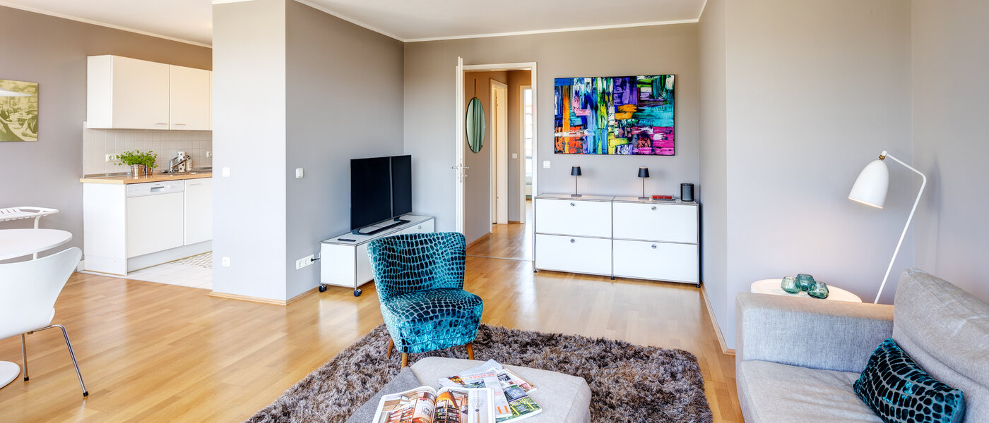 マンション München Maxvorstadt - Universitätsviertel 05 リビングエリア 8264