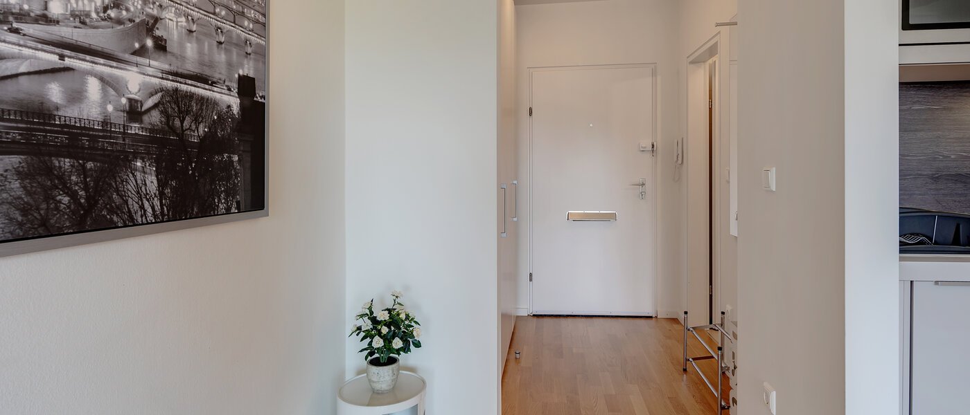 アティック・フラット（屋根裏） München Solln 02 玄関入り口 8282