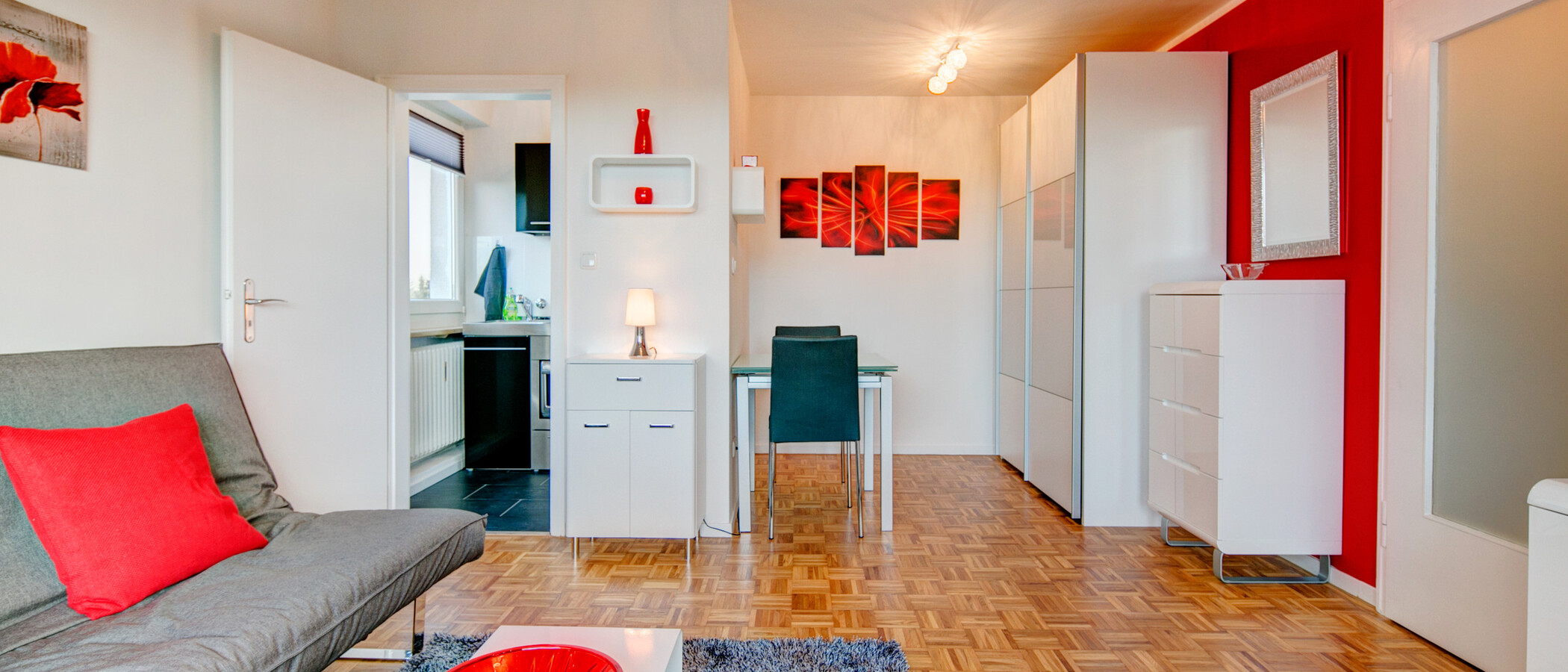 マンション München Fürstenried 01 リビングルーム 8344