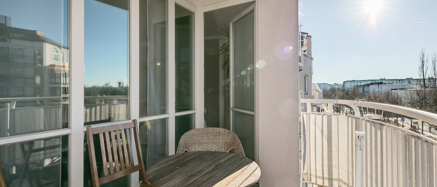 マンション München Neuperlach 01 ベランダ 8365