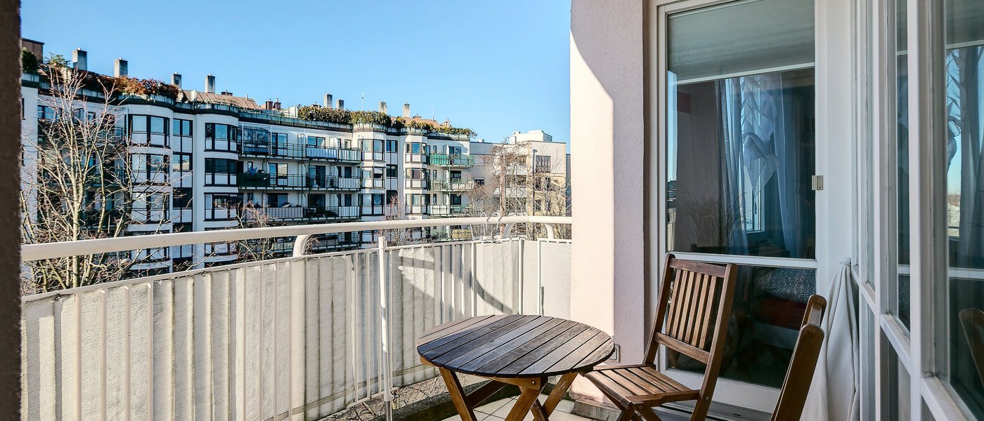 マンション München Neuperlach 02 ベランダ 8365