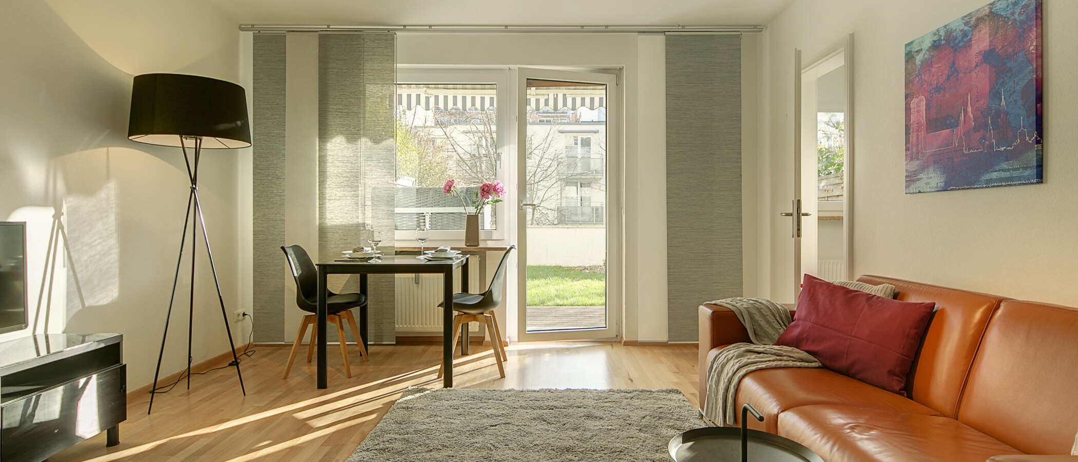 庭付き住宅 München Maxvorstadt 01 リビングルーム 8378