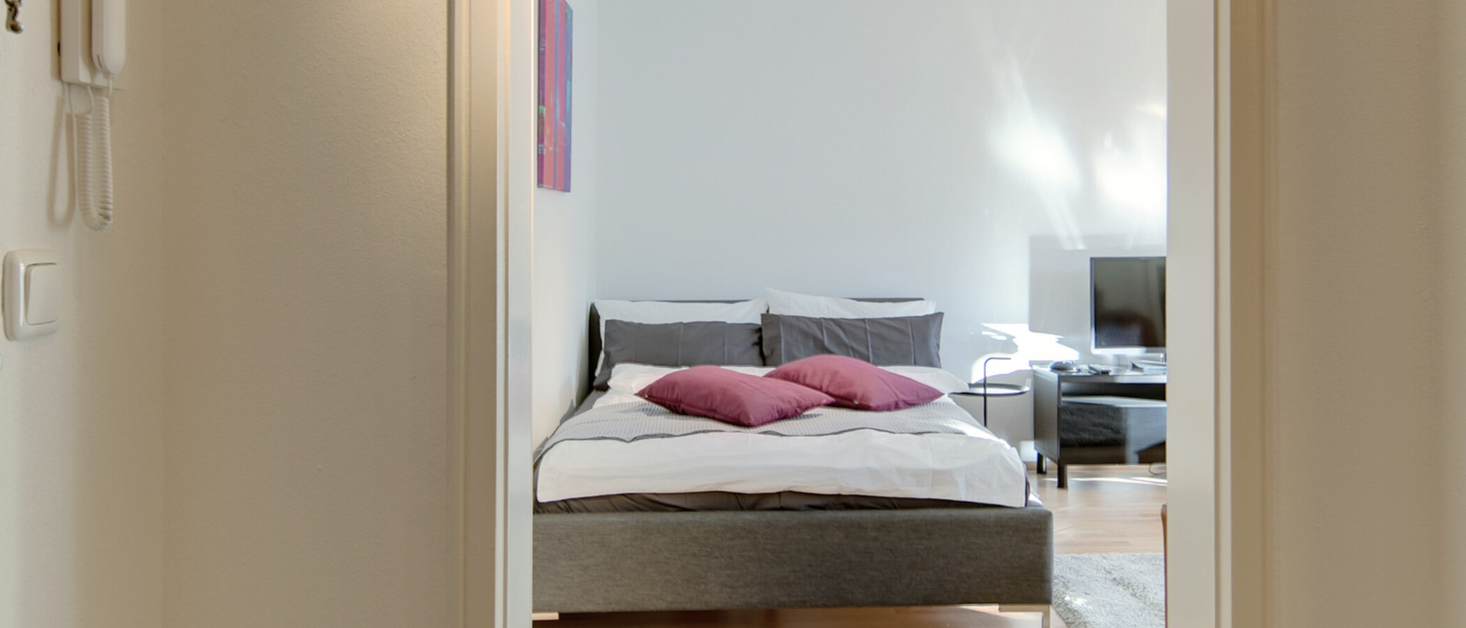 庭付き住宅 München Maxvorstadt 01 玄関入り口 8378