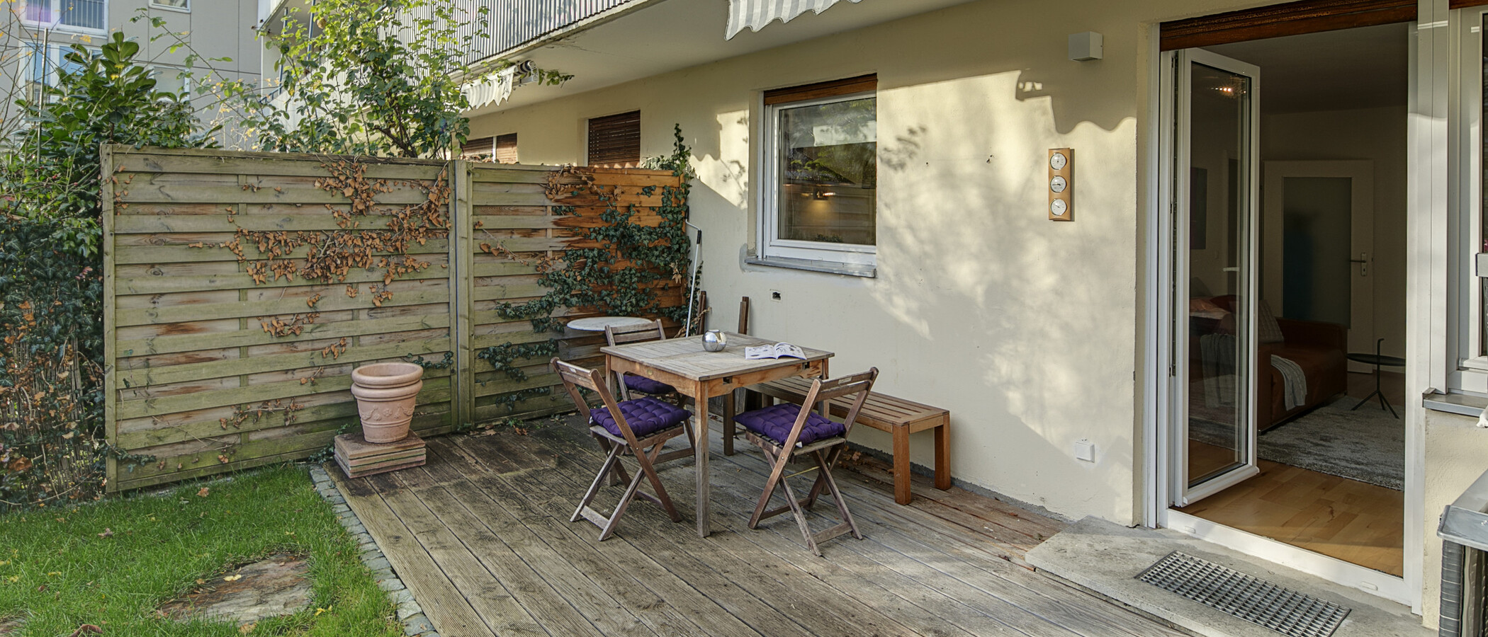 庭付き住宅 München Maxvorstadt 01 テラス・ポーチ 8378