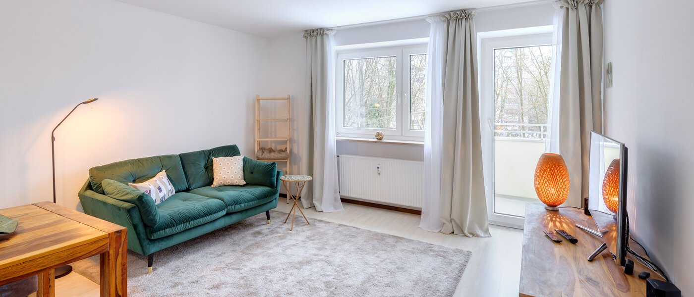 マンション München Englschalking 01 リビングルーム 8399