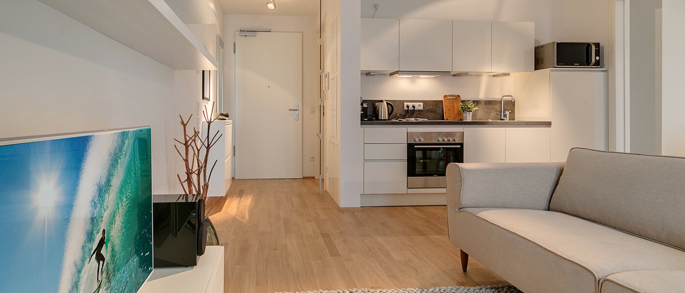 マンション München Bogenhausen 06 リビングルーム 8432