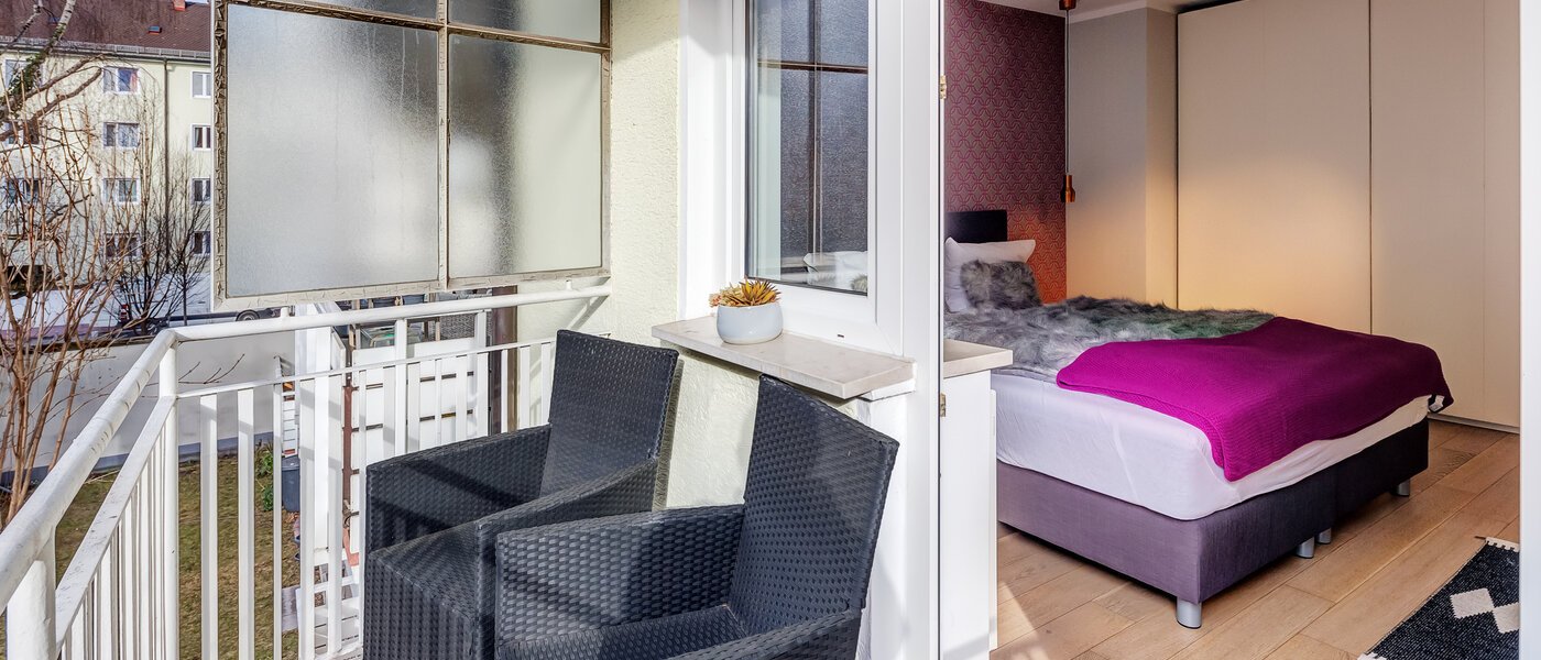 マンション München Maxvorstadt - Museumsviertel 01 ベランダ 8504