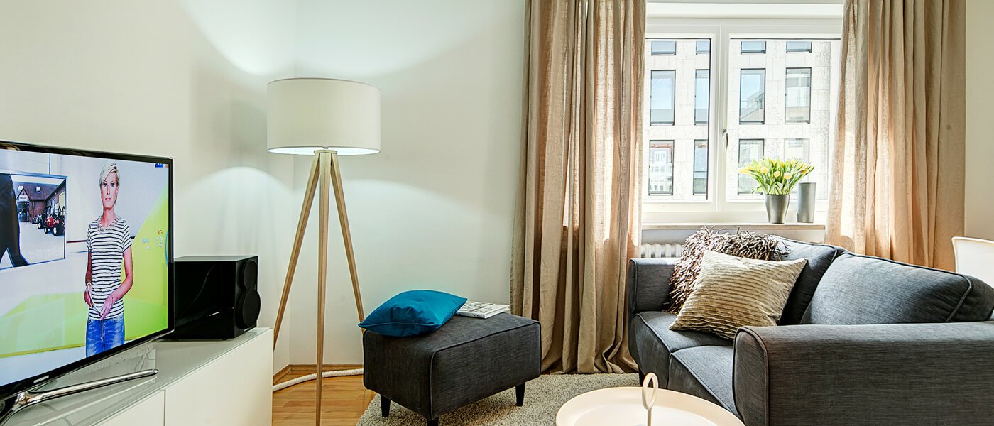 マンション München Lehel 01 リビングルーム 8569