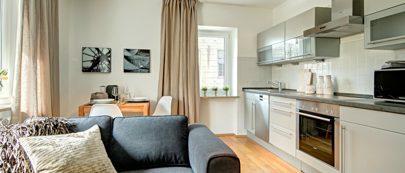 マンション München Lehel 02 リビングルーム 8569