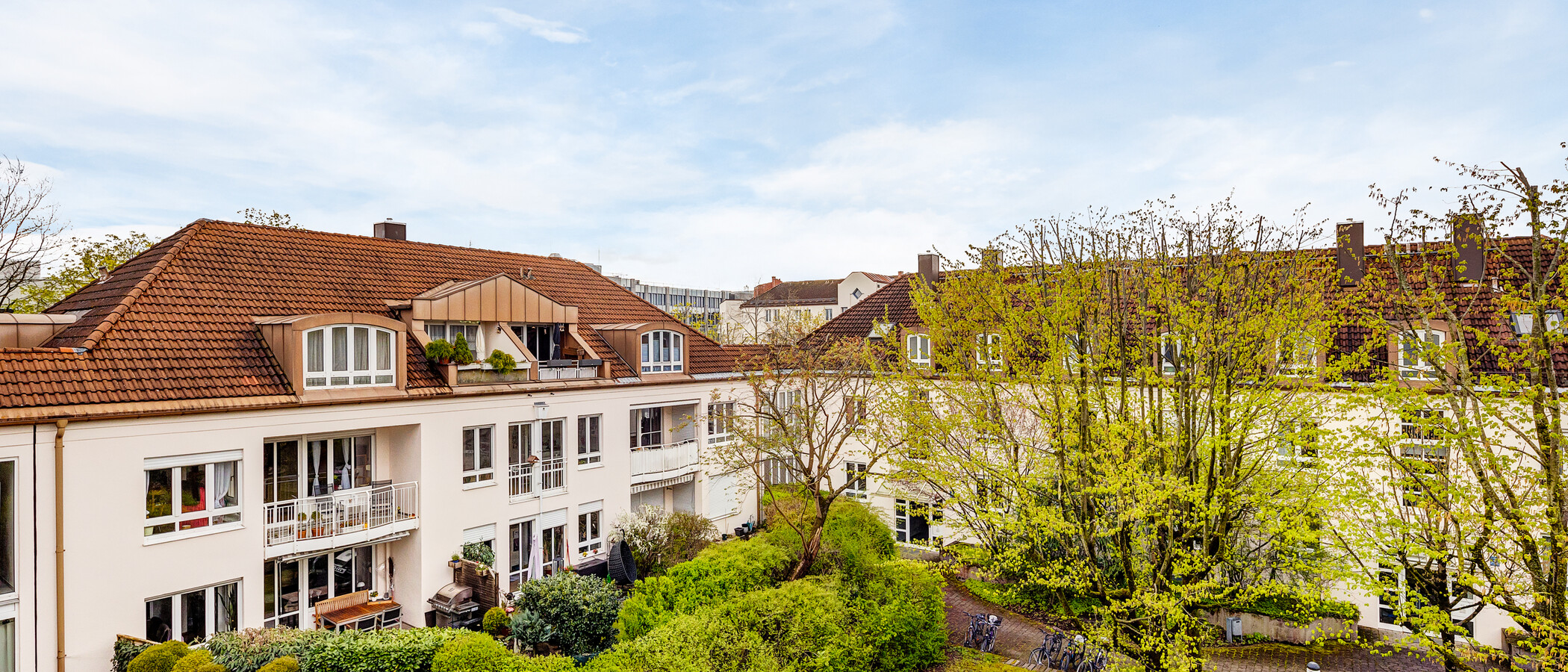 アティック・フラット（屋根裏） München Denning 01 物件からの眺め 8585