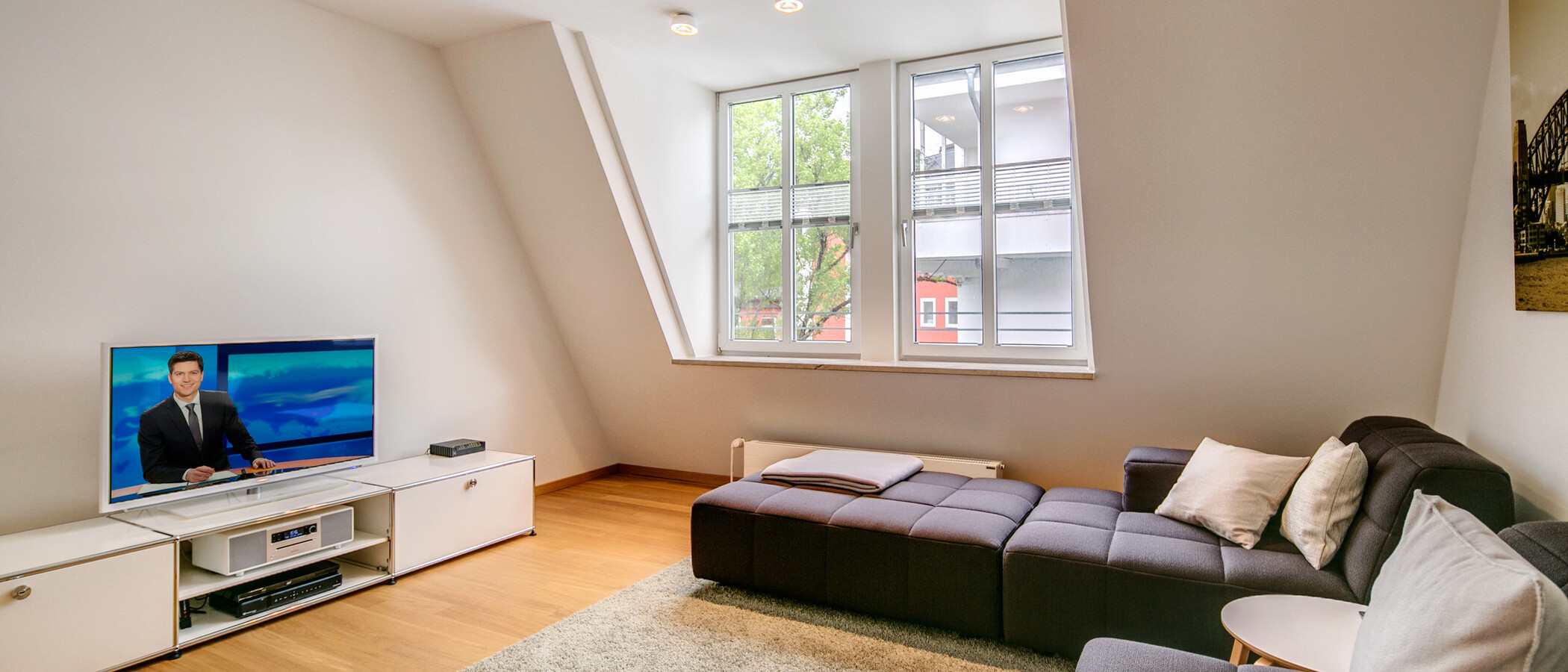 マンション München Neuhausen 03 リビングルーム 8591
