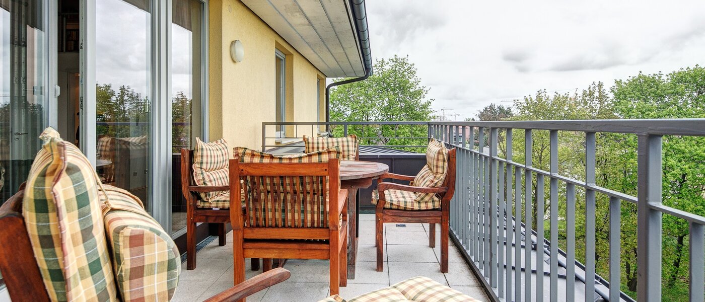 複層住宅 München Moosach 01 テラス・ポーチ 8607