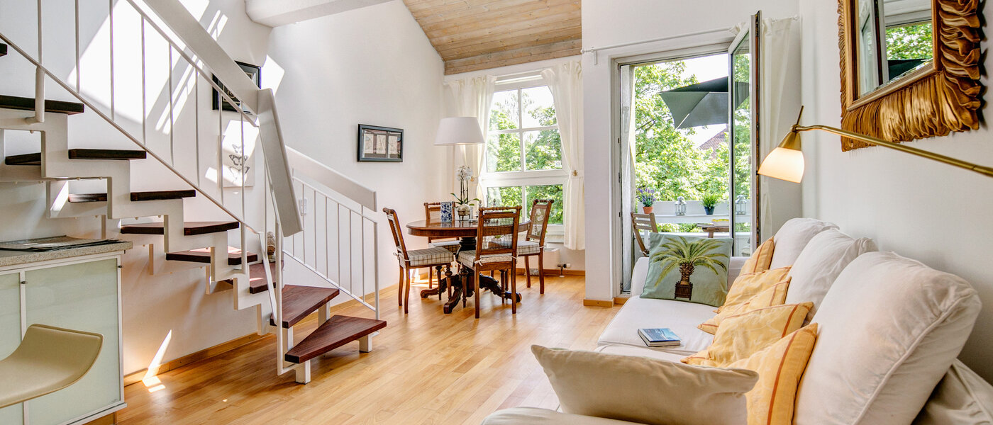 メゾネット・マンション（複数階にわたるマンション） München Nymphenburg 01 リビングルーム 8639