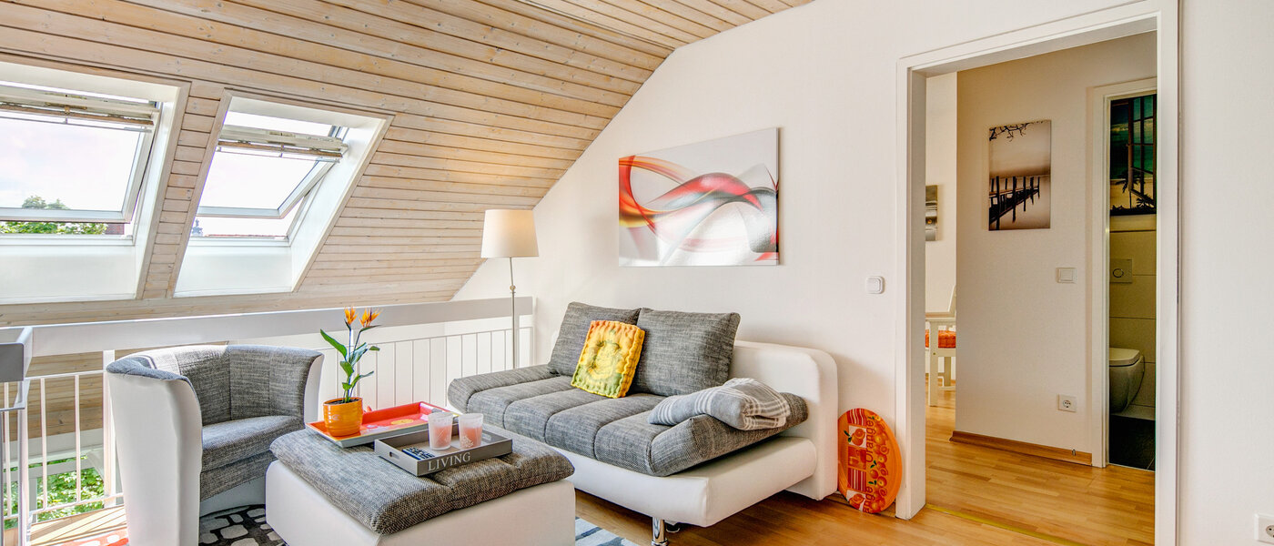 メゾネット・マンション（複数階にわたるマンション） München Nymphenburg 02 リビングルーム 8639