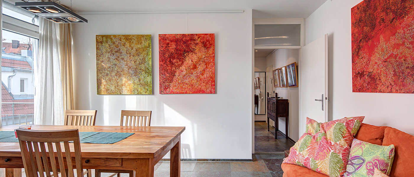 マンション München Schwabing-West (rund um den Hohenzollernplatz) 01 リビングルーム 8662