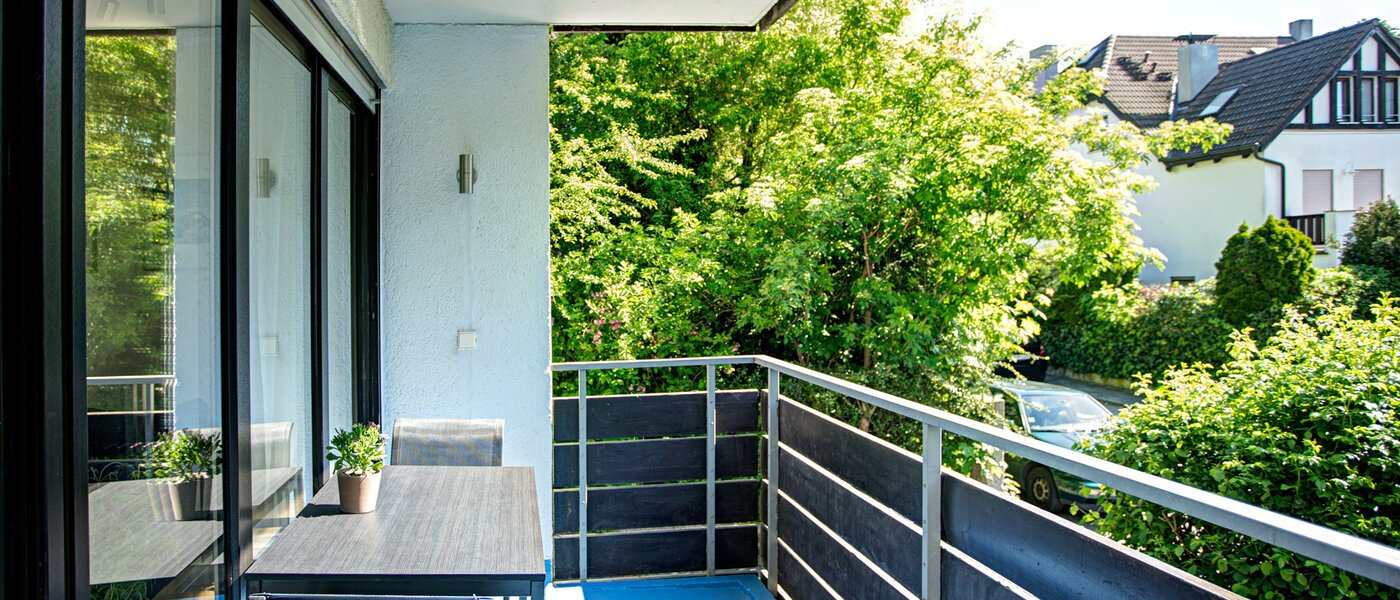 マンション München Freimann 01 ベランダ 8673