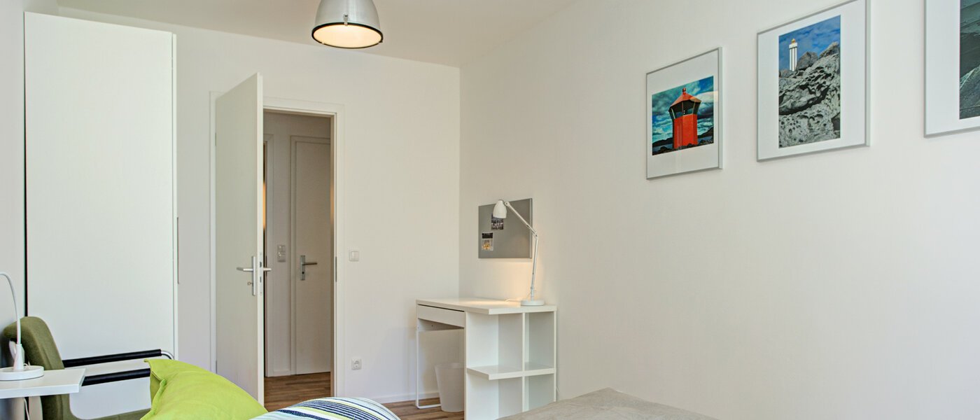 マンション München Freimann 03 寝室 8673