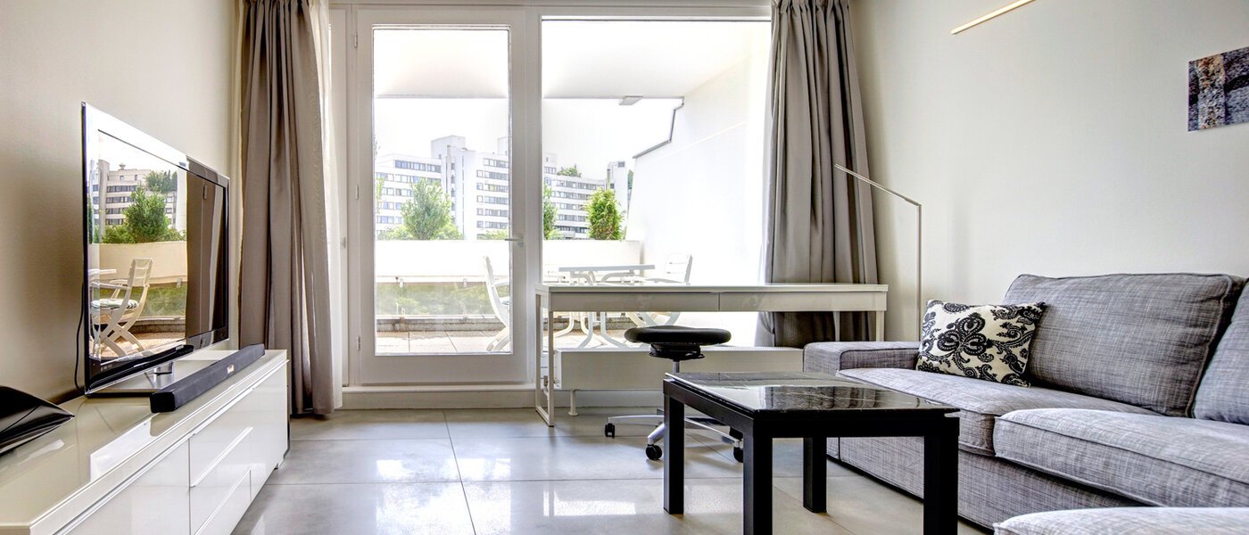 マンション München Olympiadorf 01 リビングルーム 8757