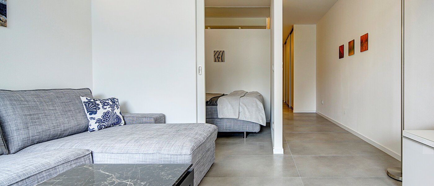 マンション München Olympiadorf 04 リビングルーム 8757