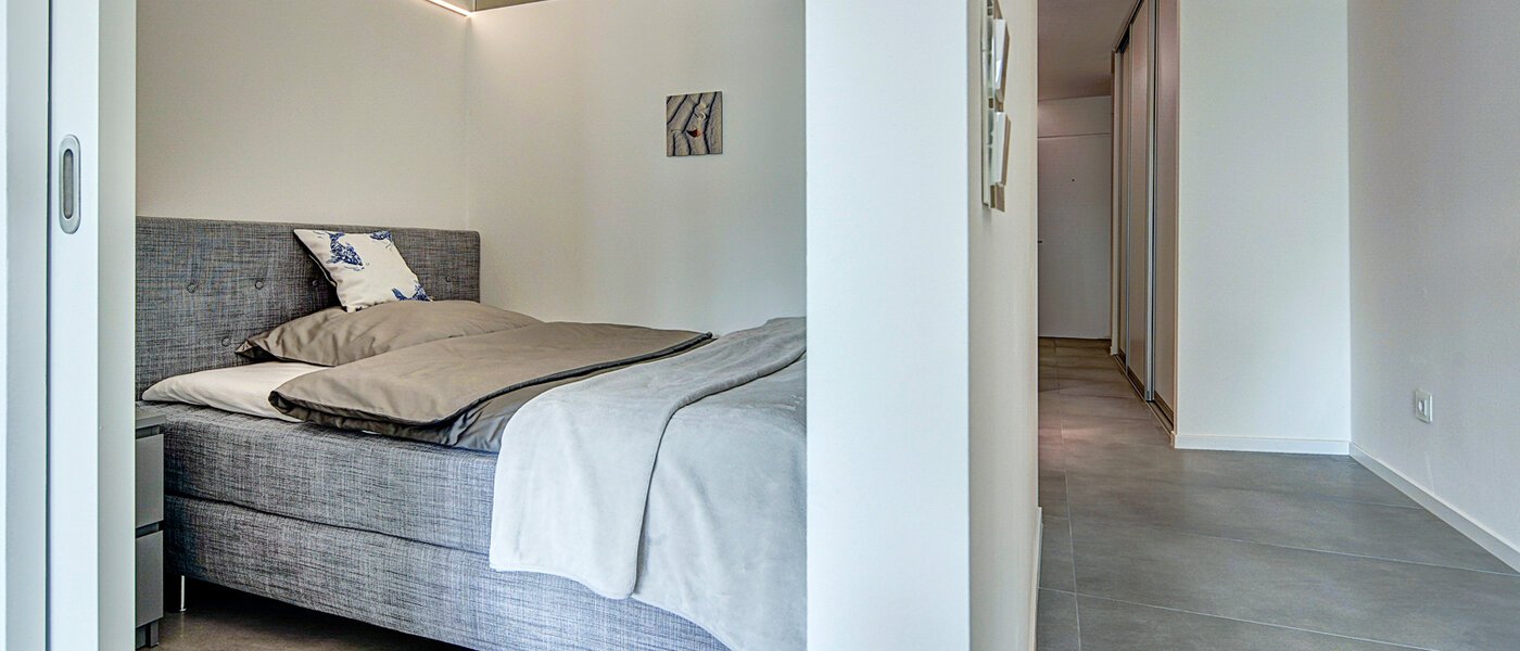 マンション München Olympiadorf 03 寝室 8757