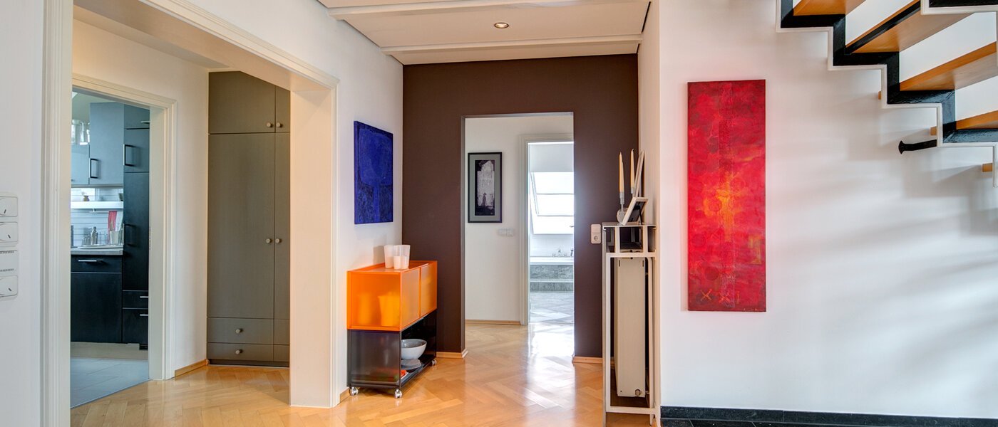 メゾネット・マンション（複数階にわたるマンション） München Neuhausen 04 リビングルーム 8765