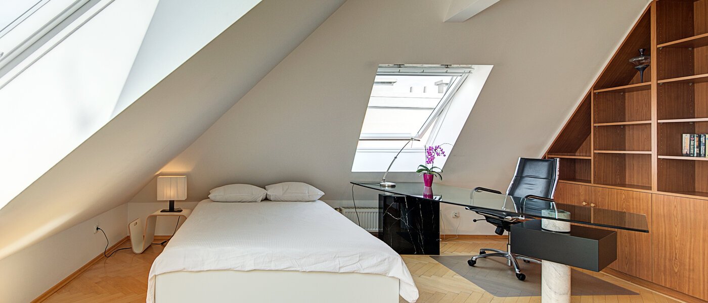 メゾネット・マンション（複数階にわたるマンション） München Neuhausen 01 ２つめの寝室 8765