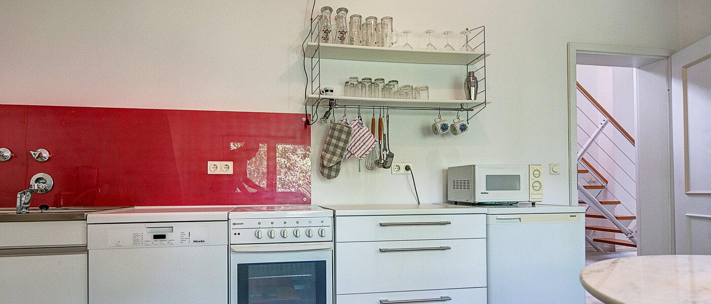 アティック・フラット（屋根裏） München Solln 02 キッチン 8785