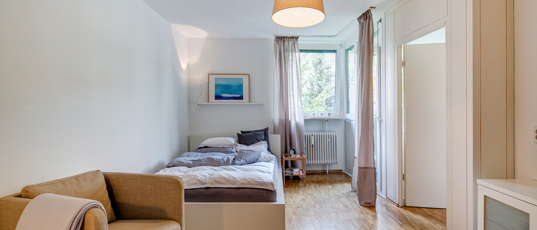 マンション München Untergiesing 01 リビングルーム 8797