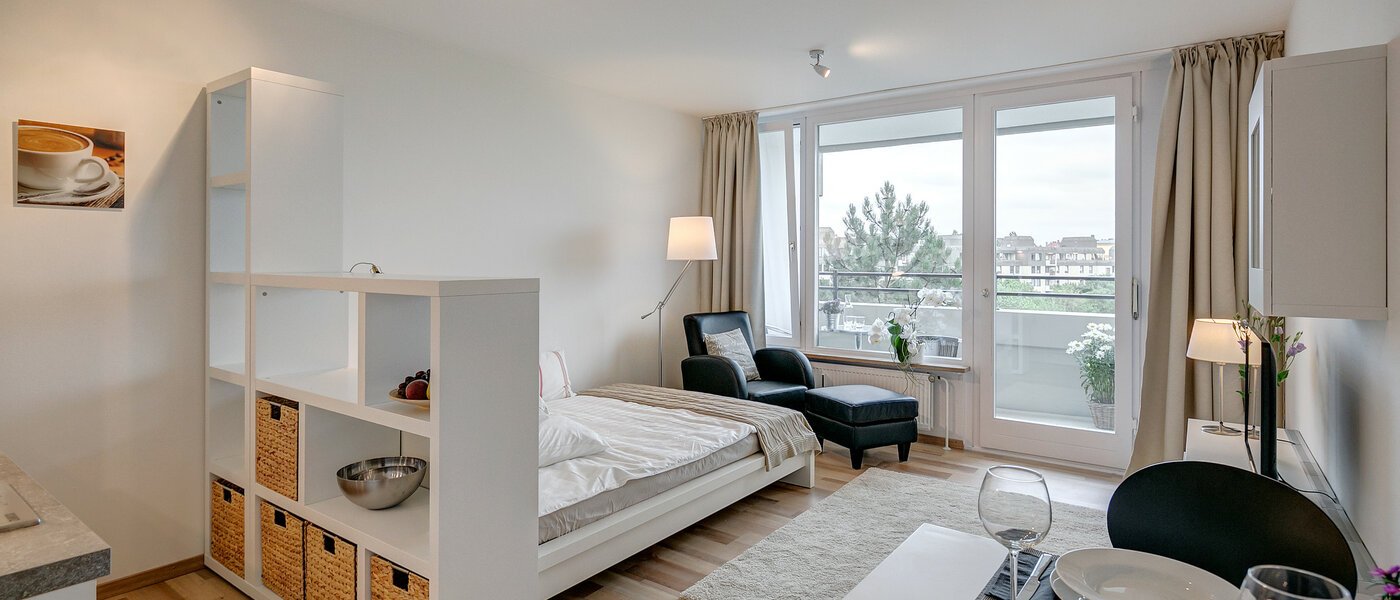 アパルトマン München Haidhausen 01 リビングルーム 8801