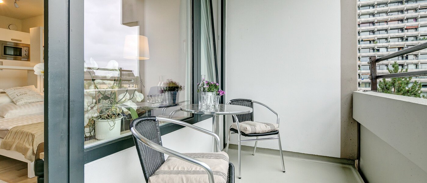 アパルトマン München Haidhausen 01 ベランダ 8801