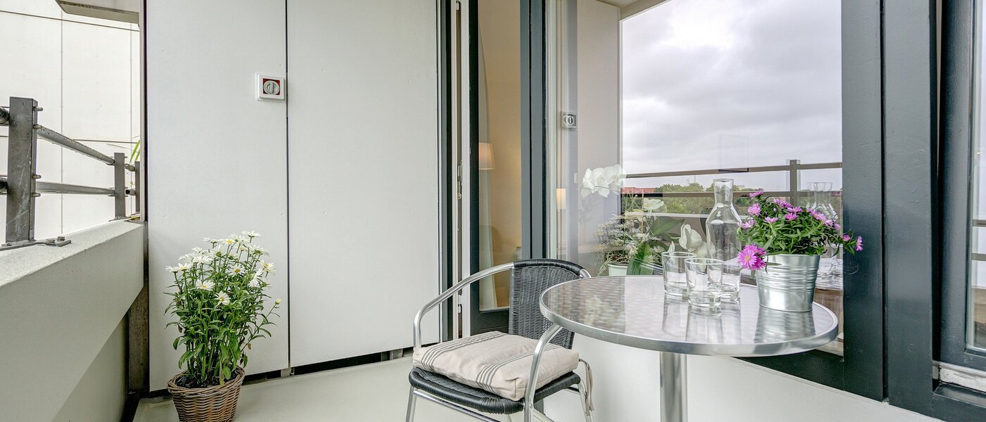 アパルトマン München Haidhausen 02 ベランダ 8801