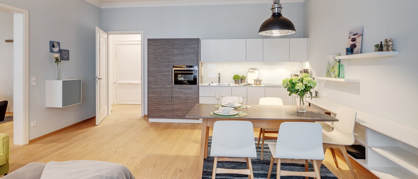 マンション München Schwabing 03 リビングエリア 8837