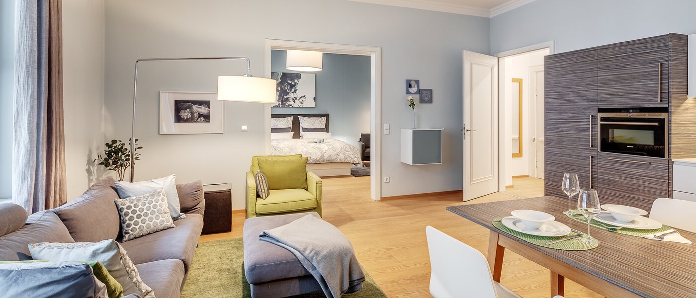 マンション München Schwabing 04 リビングエリア 8837